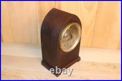 Antique Seth Thomas Beehive 8 Day Time & Strike Mantle Clock Serviced