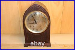 Antique Seth Thomas Beehive 8 Day Time & Strike Mantle Clock Serviced