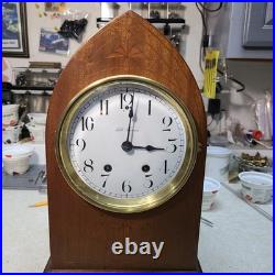 Antique Seth Thomas Beehive 8 Day Time & Strike Mantle Clock rebuilt