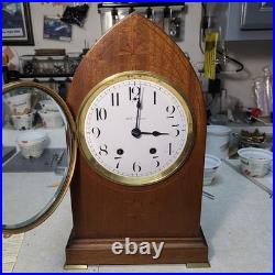 Antique Seth Thomas Beehive 8 Day Time & Strike Mantle Clock rebuilt