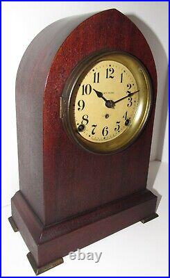 Antique Seth Thomas Beehive Shelf/Mantel Clock 8-Day 89AD Movement, Time/Strike