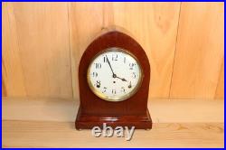 Antique Seth Thomas Beehive Time & Strike Mantle Clock Serviced