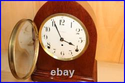 Antique Seth Thomas Beehive Time & Strike Mantle Clock Serviced