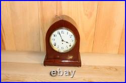 Antique Seth Thomas Beehive Time & Strike Mantle Clock Serviced