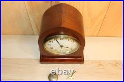 Antique Seth Thomas Beehive Time & Strike Mantle Clock Serviced