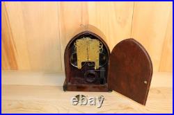 Antique Seth Thomas Beehive Time & Strike Mantle Clock Serviced