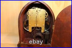 Antique Seth Thomas Beehive Time & Strike Mantle Clock Serviced