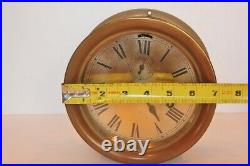 Antique Seth Thomas Brass Nautical Boat Ship Clock