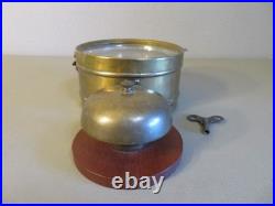 Antique Seth Thomas Brass Ships Clock With External Bell Tested Nice
