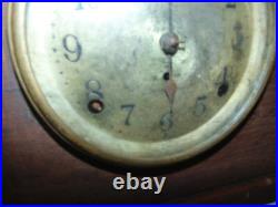 Antique Seth Thomas Brown Mantle Clock RARE 17 X 9.5 Old VINTAGE Rare