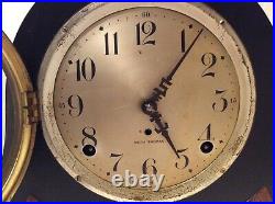 Antique Seth Thomas CYMBAL#6 8-day 2 Hammer Chime Bar Clock With 89L Mov. Works