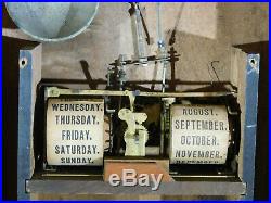 Antique Seth Thomas Calendar Parlor/ Fashion Clock No. 3- 8-Day Movement