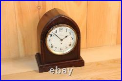 Antique Seth Thomas Cathedral / Beehive 8 Day Time & Strike Mantle Clock
