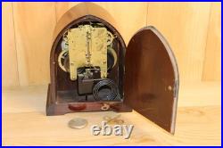 Antique Seth Thomas Cathedral / Beehive 8 Day Time & Strike Mantle Clock