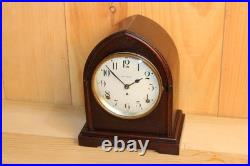 Antique Seth Thomas Cathedral / Beehive 8 Day Time & Strike Mantle Clock