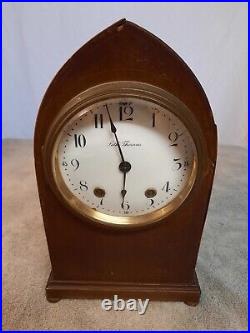 Antique Seth Thomas Chime Cathedral Clock. Working