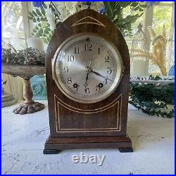 Antique Seth Thomas Chime Mantle Clock in Working Condition + Key