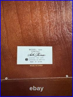 Antique Seth Thomas City Series'Concord' Clock Model 1500