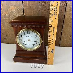 Antique Seth Thomas City Series- Model Whales Mahogany Mantel Clock 1904