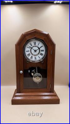 Antique Seth Thomas City Series Nashville Shelf Clock 8 Day Key Wound Pendulum
