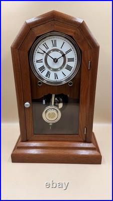 Antique Seth Thomas City Series Nashville Shelf Clock 8 Day Key Wound Pendulum