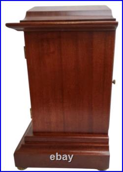 Antique Seth Thomas Clifton No 3 Mantel Clock Mahogany Cabinet 1915 With Keys