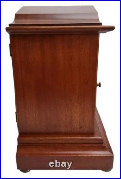 Antique Seth Thomas Clifton No 3 Mantel Clock Mahogany Cabinet 1915 With Keys
