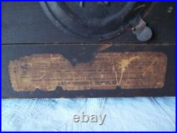 Antique Seth Thomas Clock 1880s Wind Up Mantle Adamantine 4 Column (WithKey) Works