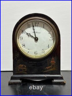 Antique Seth Thomas Clock Chinoisere Decorated Antique Seth Thomas Clock Chinoisere Decorated