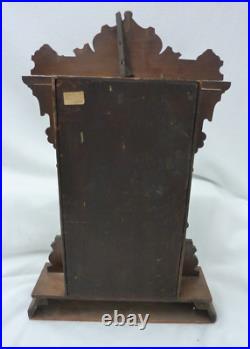 Antique Seth Thomas Clock Co Mantle Clock With Key & Pendulum