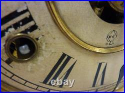 Antique Seth Thomas Clock Co Mantle Clock With Key & Pendulum