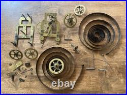 Antique Seth Thomas Clock PARTS GEARS LOT FREE SHIPPING