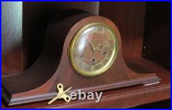 Antique Seth Thomas Clock, Quarter Hour Chime, Runs & Chimes, Humpback Case