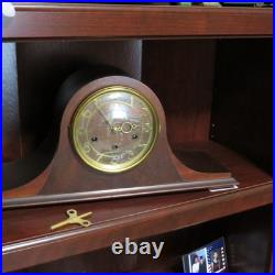 Antique Seth Thomas Clock, Quarter Hour Chime, Runs & Chimes, Humpback Case