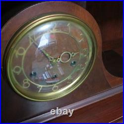 Antique Seth Thomas Clock, Quarter Hour Chime, Runs & Chimes, Humpback Case