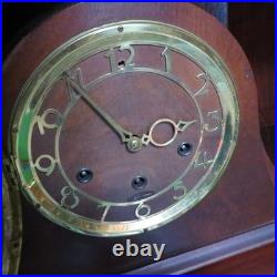 Antique Seth Thomas Clock, Quarter Hour Chime, Runs & Chimes, Humpback Case