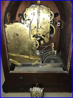 Antique Seth Thomas Clock Rare Sonora Chime 5 Bell Clock. 14-1/4 Tall
