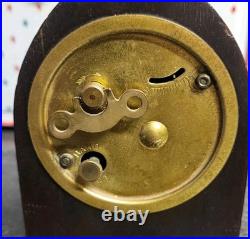 Antique Seth Thomas Como 8 Day Steeple Clock Small Desktop 5-1/4 Tall WORKS