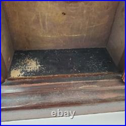 Antique Seth Thomas Cottage Parlor Weighted Mantle Clock withPainted Glass PARTS