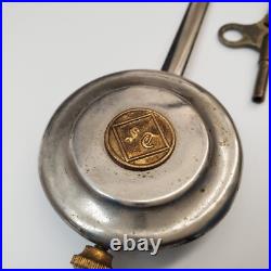 Antique Seth Thomas Cottage Parlor Weighted Mantle Clock withPainted Glass PARTS