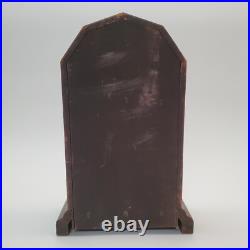 Antique Seth Thomas Cottage Parlor Weighted Mantle Clock withPainted Glass PARTS