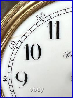 Antique Seth Thomas Crystal Regulator Clock Empire No. 10 Striking Not Running