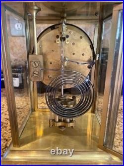 Antique Seth Thomas Crystal Regulator Empire