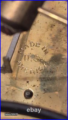 Antique Seth Thomas Crystal Regulator Mantel Clock 48S Movement (Working!)