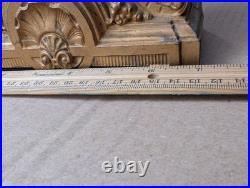 Antique Seth Thomas Desk Clock, Long Alarm, Copper/Bronze Metal case, 1909