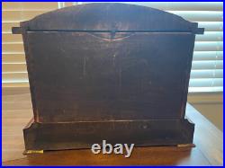 Antique Seth Thomas Ding Dong Strike Adamantine Mantel Clock. Nice Working