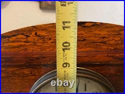 Antique Seth Thomas Ding Dong Strike Adamantine Mantel Clock. Nice Working