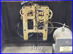 Antique Seth Thomas Ding Dong Strike Adamantine Mantel Clock (READ)