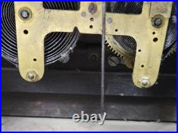 Antique Seth Thomas Ding Dong Strike Adamantine Mantel Clock (READ)