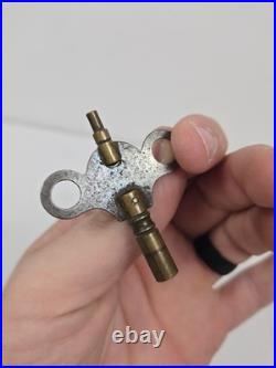 Antique Seth Thomas Ding Dong Strike Adamantine Mantel Clock (READ)